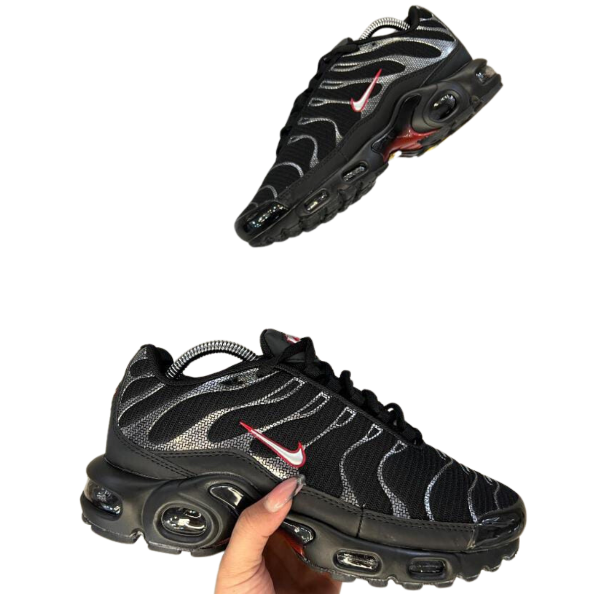 Zapatillas Nike TN Plus Hombre. Las Zapatillas Nike TN Plus Hombre se han convertido en una de las elecciones más populares entre los amantes de la moda urbana y el calzado deportivo. No solo ofrecen un diseño innovador y moderno, sino que también garantizan la comodidad y el rendimiento que todo usuario busca en un par de zapatillas. En este artículo, te guiaremos a través de todo lo que necesitas saber antes de comprar un par de Nike TN Plus Hombre , además de darte los mejores consejos para encontrar el modelo ideal en Onlineshoppingcenterg .  ¿Qué Son las Zapatillas Nike TN Plus Hombre? Las Nike TN Plus , también conocidas como Nike Air Max Plus TN , son un ícono de la moda deportiva desde su lanzamiento en 1998. Diseñadas inicialmente como calzado para correr, hoy en día son una pieza clave en la moda urbana, siendo muy valoradas tanto. por su estética única como por su tecnología avanzada.  Estas zapatillas destacan por su sistema de amortiguación Tuned Air (de ahí las iniciales "TN"), que proporciona un soporte excepcional y una sensación de comodidad incomparable. Además, su diseño robusto y agresivo las hace perfectas para quienes buscan destacar con estilo.  Características Clave de las Zapatillas Nike TN Plus Hombre 1. Amortiguación Tuned Air (TN) La tecnología Tuned Air es la característica principal de las Nike TN Plus . Este sistema está diseñado para brindar soporte específico en las áreas clave del pie, lo que reduce el impacto en cada paso y mejora el confort durante el uso prolongado.  2. Diseño icónico El diseño de las Nike TN Plus es inconfundible. Las líneas onduladas en la parte superior, inspiradas en la naturaleza, y su estructura robusta hacen que estas zapatillas sean fácilmente reconocibles. Además, están disponibles en una amplia gama de colores, como las populares Nike TN blancas y Nike TN negras , que se adaptan a cualquier estilo.  3. Durabilidad excepcional Las Nike TN Plus Hombre están diseñadas para durar. Sus materiales de alta calidad y la estructura sólida aseguran que puedan soportar el uso diario sin perder su forma ni comodidad.  4. Variedad de modelos Existen diferentes versiones de las Nike TN Plus que ofrecen características adicionales y mejoras tecnológicas. Algunos de los modelos más populares son:  Nike Air Max Plus TN Ultra Nike TN Plus 3 Nike Air Max Plus 3 Cada uno de estos modelos ofrece su propio conjunto de ventajas, adaptándose a diferentes gustos y necesidades.